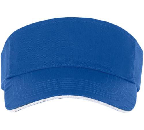 Козырек Ace, ярко-синий с белым