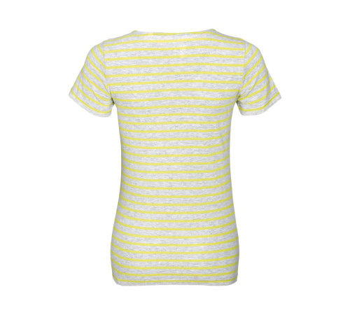 Футболка Miles Women серая с желтым