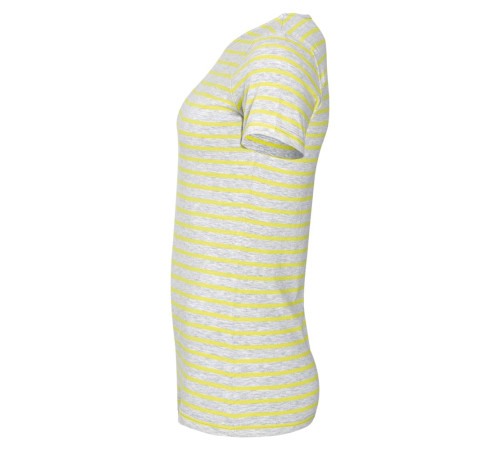 Футболка Miles Women серая с желтым