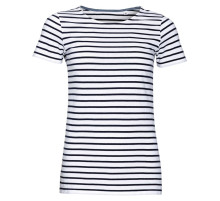 Футболка Miles Women белая с темно-синим