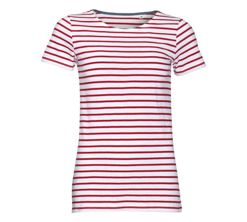 Футболка Miles Women белая с красным