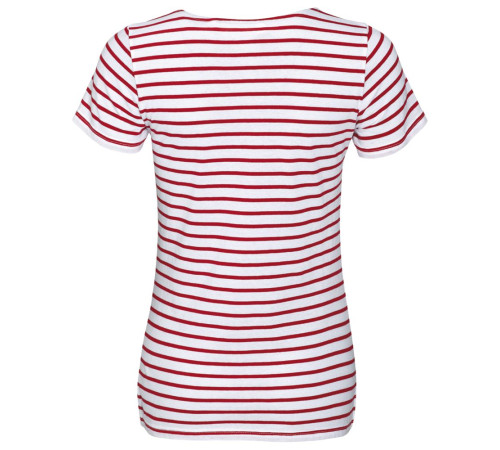 Футболка Miles Women белая с красным