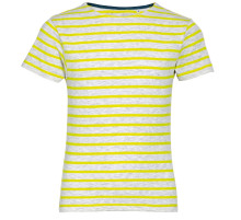 Футболка детская Miles Kids серый с желтым