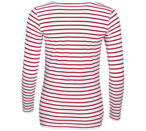 Футболка женская Marine Women, белая с красным