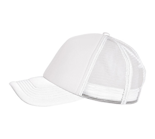 Бейсболка Bubble, белая