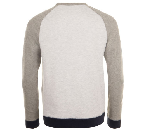 Толстовка унисекс Sandro, светло-серый меланж с темным меланжем