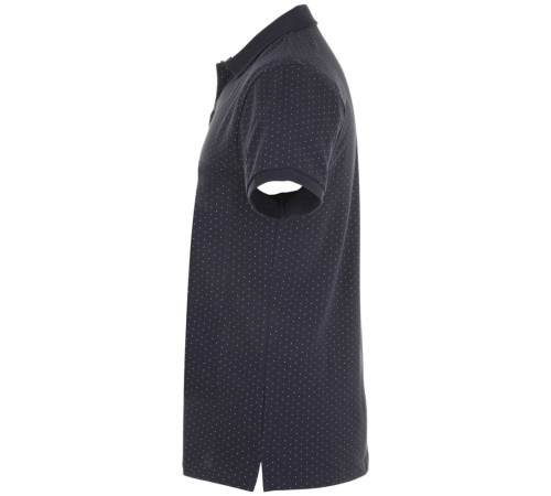 Рубашка поло мужская Brandy Men, темно-синяя с белым