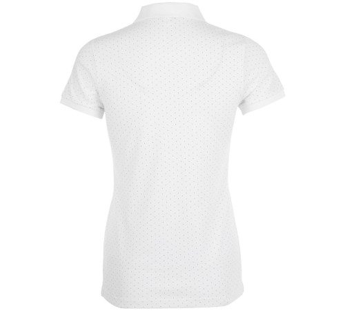 Рубашка поло женская Brandy Women, белая с темно-синим