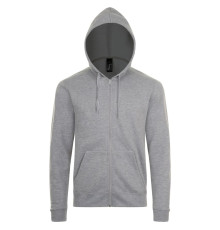 Толстовка унисекс Stone, серый меланж