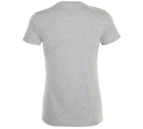 Футболка женская «Ты у меня вот здесь», серый меланж