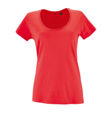 Футболка женская Metropolitan, розовая (коралловая)