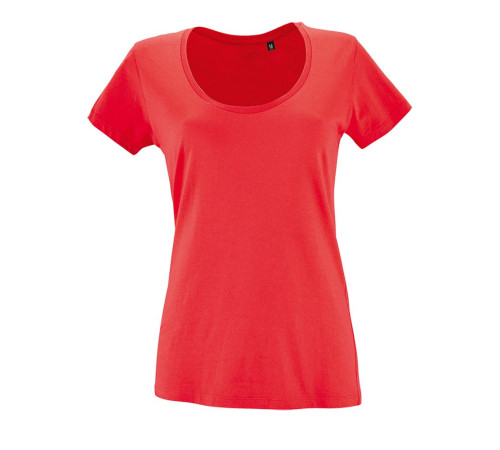 Футболка женская Metropolitan, розовая (коралловая)