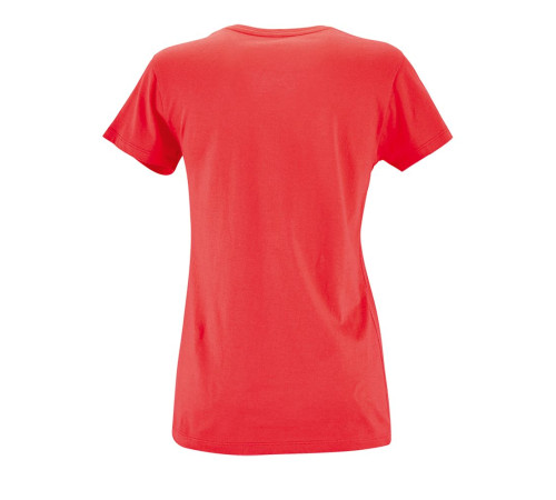 Футболка женская Metropolitan, розовая (коралловая)