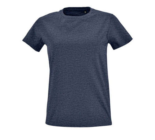Футболка женская Imperial Fit Women, синий меланж