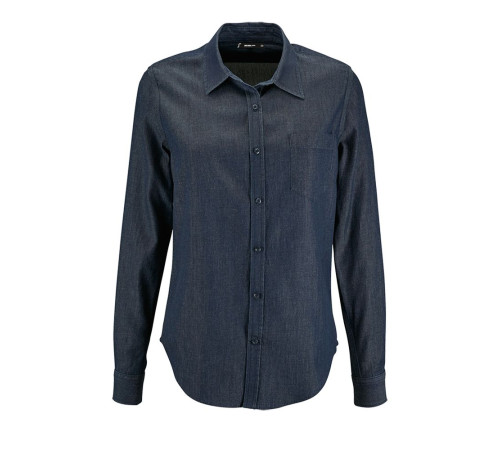 Рубашка женская Barry Women, синяя (деним)