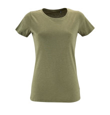 Футболка женская Regent Fit Women, меланж хаки