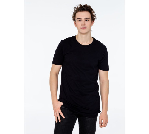 Футболка удлиненная Magnum, черная