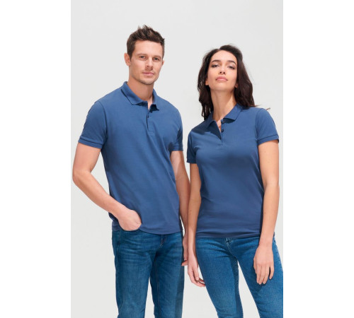 Рубашка поло мужская Perfect Men 180 ярко-синяя