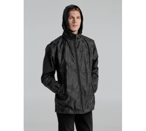 Ветровка светоотражающая Finvind, темно-серая