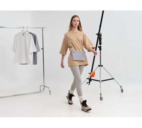 Поясная сумка Traffic, серая