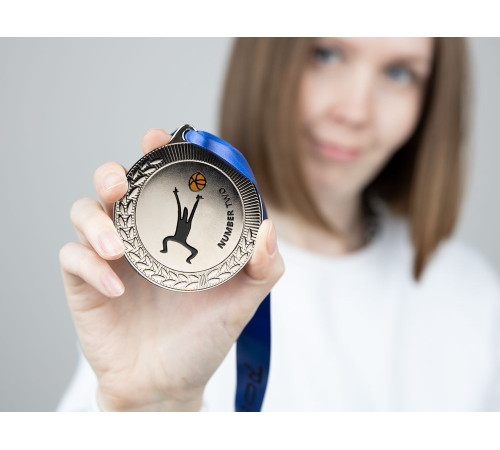 Медаль Regalia, большая, серебристая