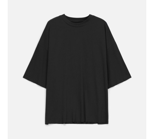 Футболка унисекс оверсайз T1, черная