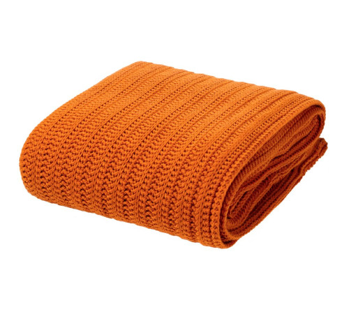 Плед Termoment, оранжевый (терракот)