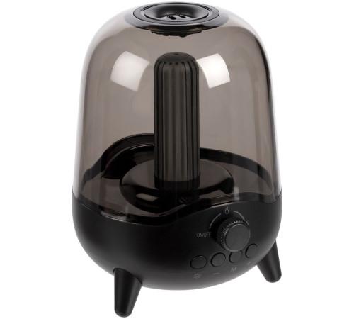 Беспроводная колонка с подсветкой soundFlicker, черная