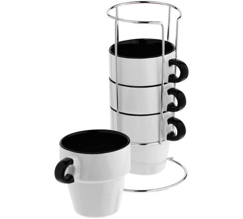 Кружка Inset, черная