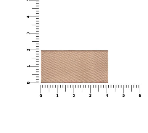 Лейбл тканевый Epsilon, XXS, бежевый