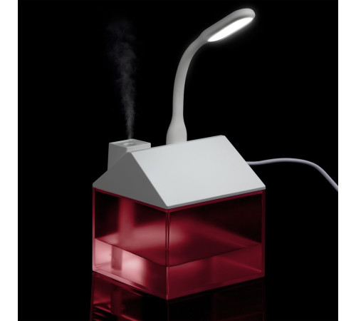 Настольный увлажнитель Arioso с вентилятором и лампой, белый