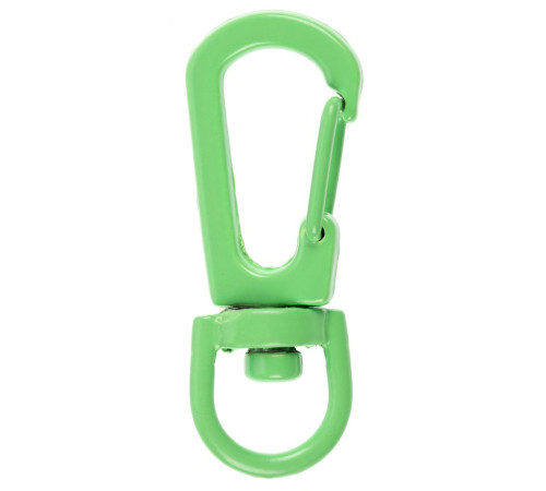 Застежка-карабин Snap Hook, S, зеленый неон