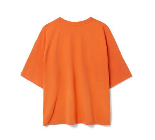 Футболка унисекс оверсайз Street Vibes, оранжевая