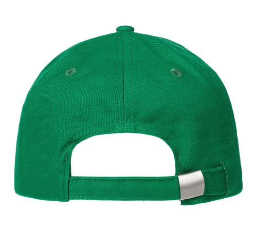 Бейсболка Spiker, зеленая с белым