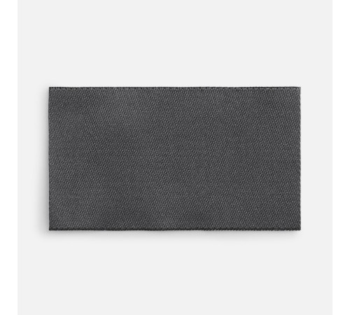 Лейбл тканевый Epsilon, M, темно-серый