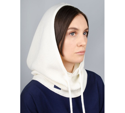 Капор-капюшон Zaliv, молочный