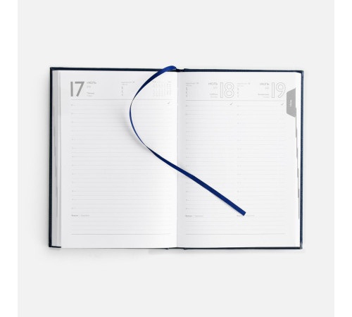 Ежедневник Baza, датированный, синий