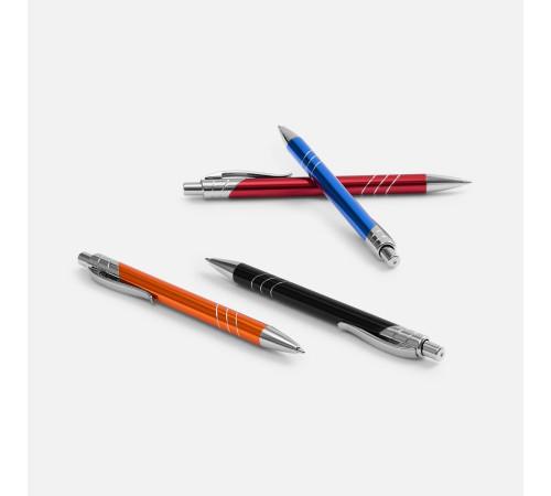 Ручка шариковая Undertone Metallic, оранжевая