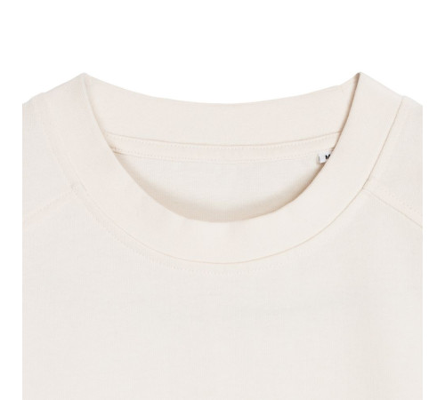 Футболка оверсайз унисекс Sideline, молочно-белая