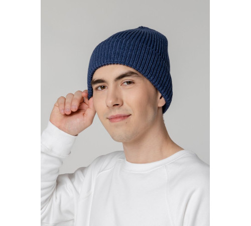 Шапка Tommi, синий меланж