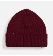 Шапка Ribelle, темно-красная (винная)