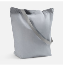 Шопер B5, серый с серыми ручками