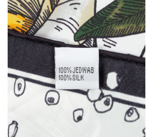 Платок шелковый Delicate, каллы