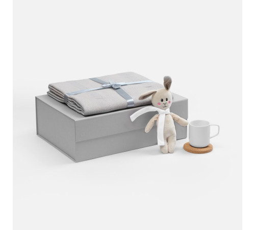 Коробка складная RealBig Fold, серая