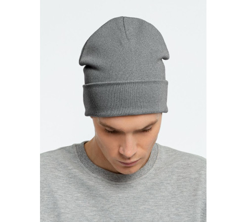 Шапка Real Talk, серая