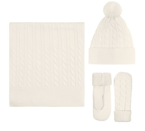 Варежки Heat Trick, белые (молочные)