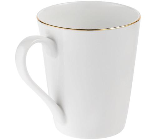 Кружка Select, белая с золотистой отводкой