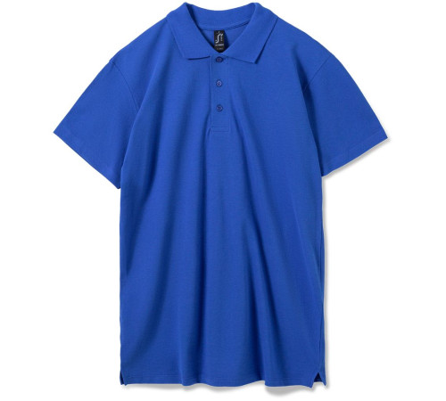 Рубашка поло мужская Summer 170, ярко-синяя (royal)