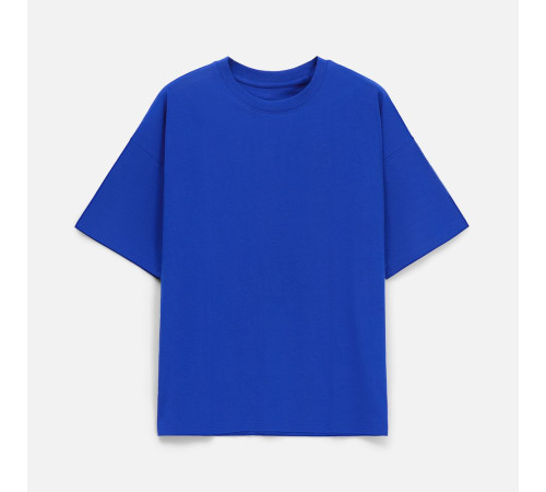 Футболка унисекс оверсайз T3, синяя