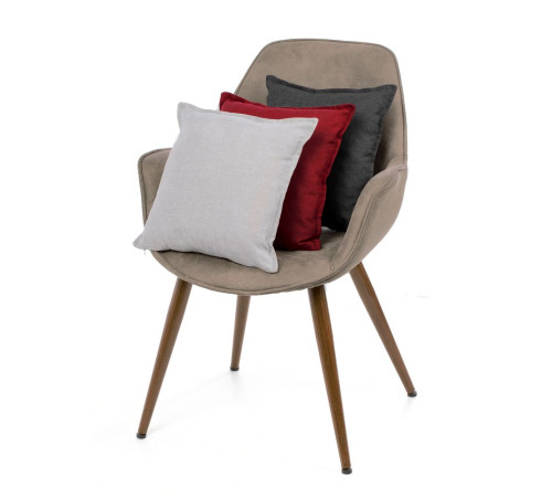 Наволочка Settle In, серая